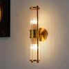 Nordic Crystal Wall Sconce: Elegant Living Room & Bedroom Light Fixture