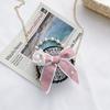 Bow Princess Pearl Flower Design Children Wallet Girl Handheld Bag Crossbody