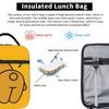K-Kakao F-Friends Hello! Ryan Insulated Lunch Bag Leakproof  Meal Container Cooler Bag Tote Lunch Box Picnic Food Handbags