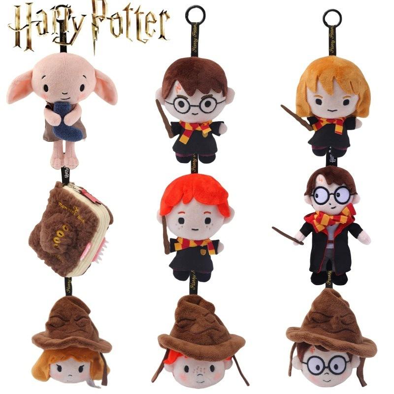 Harry Potter Hedwig Plush Keychain Coin Purse Earphone Bag Cute Cartoon Doll Gift