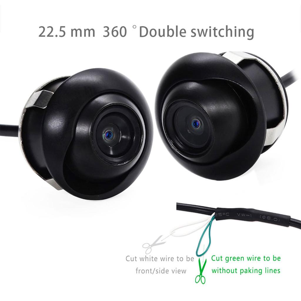 Car Backup Camera Rear View Camera Waterproof Car Reversing Camera 120°-140° Wide Viewing Angle Rearview Camera for Cars