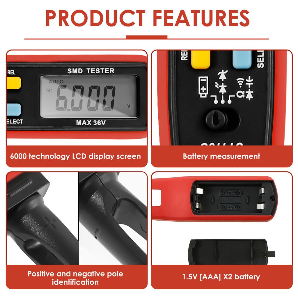 Testeur de fusible à dessin Moniteur de fusible multifonctionnel Testeur de circuit alimenté par batterie Outil de test de circuit d'alimentation automobile réutilisable