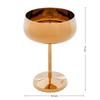 Martini Coupe Glass, Set of 2 Gold Stainless Steel Champagne Flutes, Fashionable Martini Glasses,