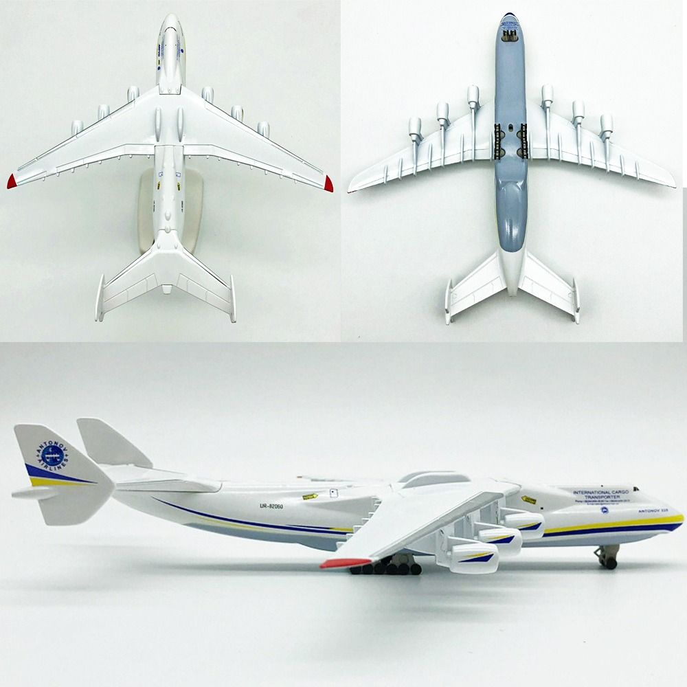 Diecast Antonov An-225 1/400 Scale Airplane Model Static Aircraft AN225 Model Plane  Child Toy