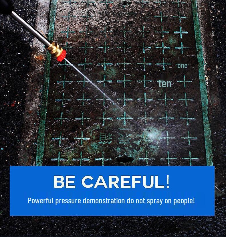 Cordless Rechargeable High-Pressure Car Washer with Lithium Battery