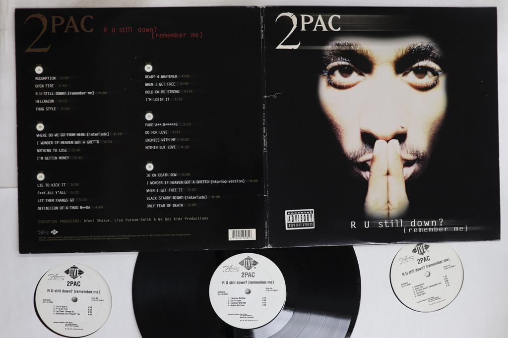 LP Record 2PAC - R U Still Down? Remember Me 01241416281 JIVE 1997 US Rap & Hip-Hop/R&B Used