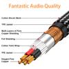 Kabel mikrofonowy Xlr Zbalansowany kabel Audio Męski na żeński Drut do harmonizatorów studyjnych Płyty mieszające