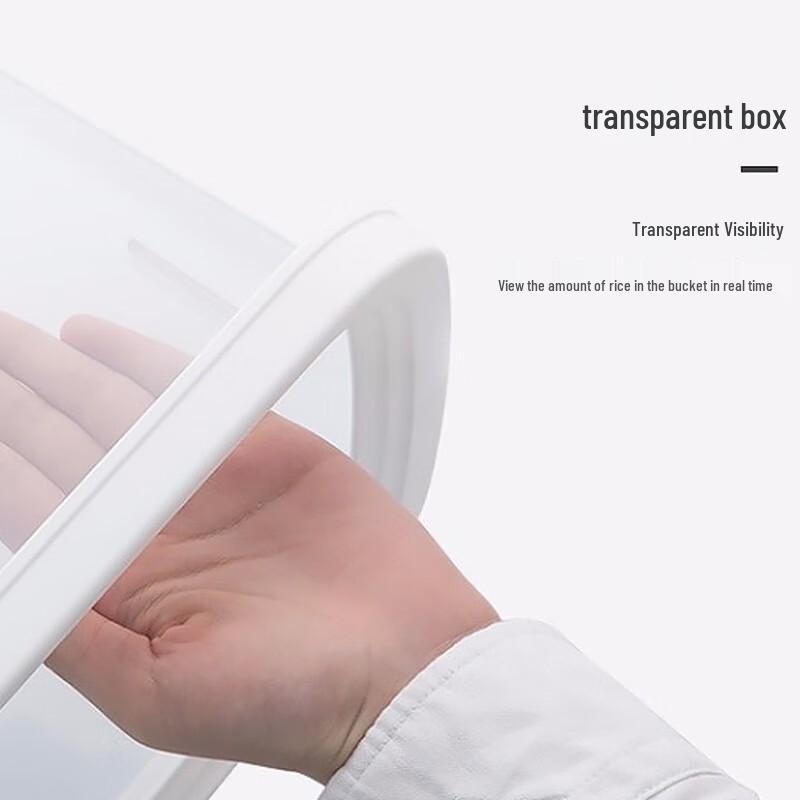 Camellia 10L Aufbewahrungsbox aus Kunststoff mit Rädern