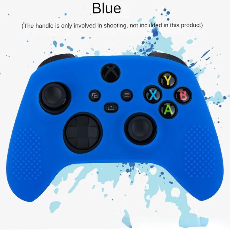 Vhodné pro konzolu XBOX Series X Silikonová ochrana rukojeti měkký kryt vyrobený ze silikonového materiálu pro pohodlný dotyk