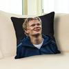 Funny H-Haaland Meme Pillow Case Modern Home Decorative Cozy Plush Pillowcase For Living Room Bedroom Sofa