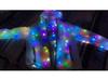 Douyin LED Light-Up Hooded Jacket for Autumn/Winter: Colorful Flashing Windbreaker for Music Festivals and Bars