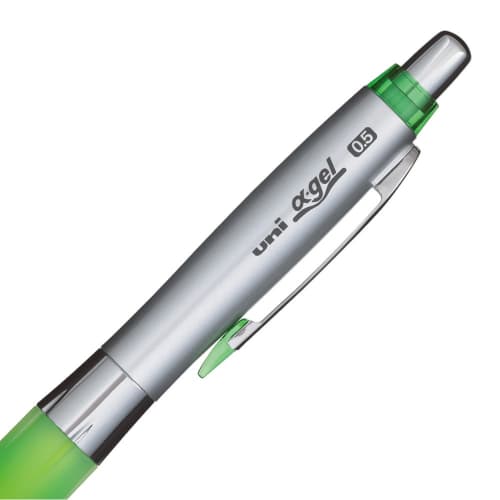 Mitsubishi Pencil Mechanical Pencil Alpha Gel 0.5 Soft Yellow Green M5617GG1P.5