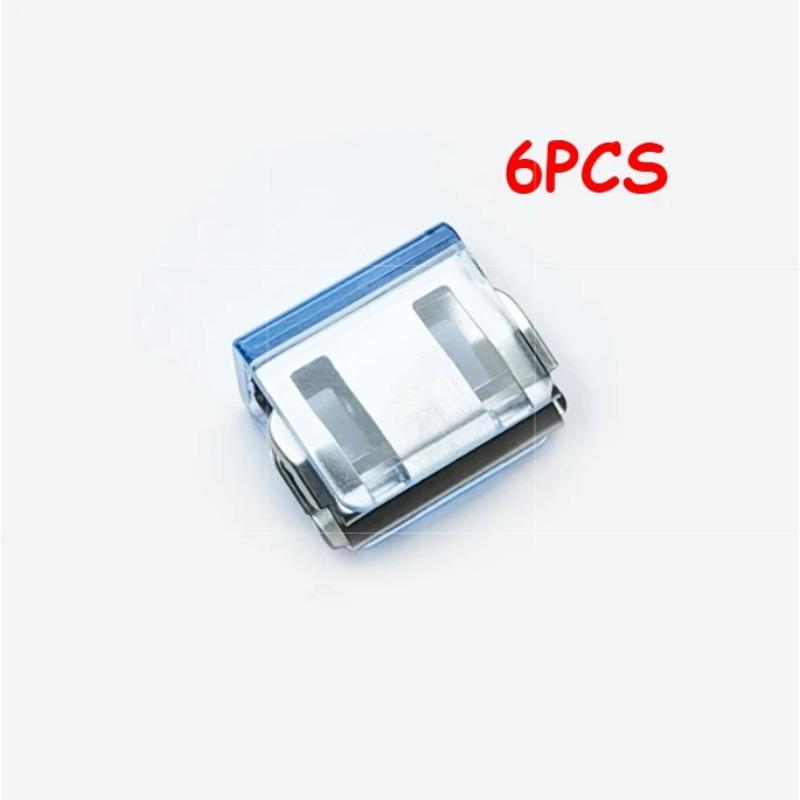 6pcs Clothing Clips For Trouser Leg Shortening Invisible Fixing No Sew Hidden Hem Device Prevent Dragging On Pants