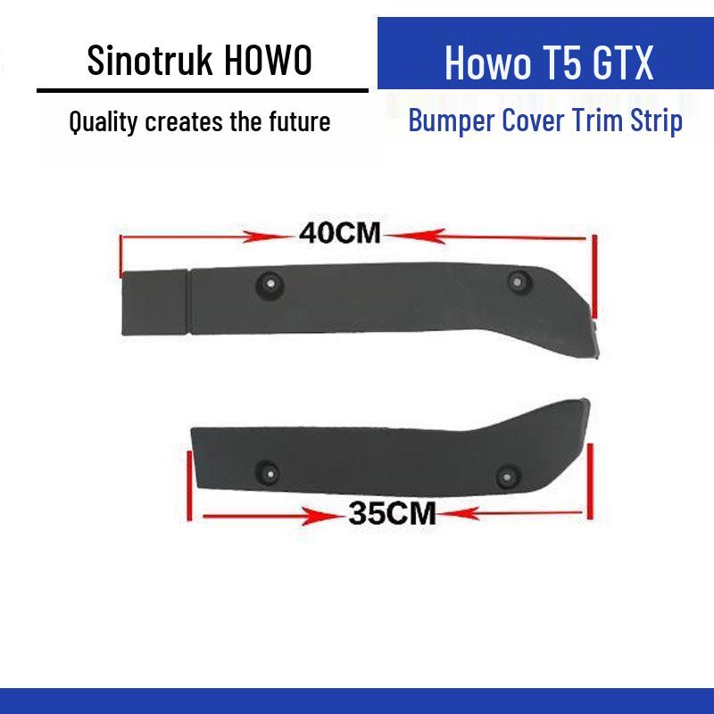 HOWO T5G TX Bumper & Footboard Decorative Cover Set
