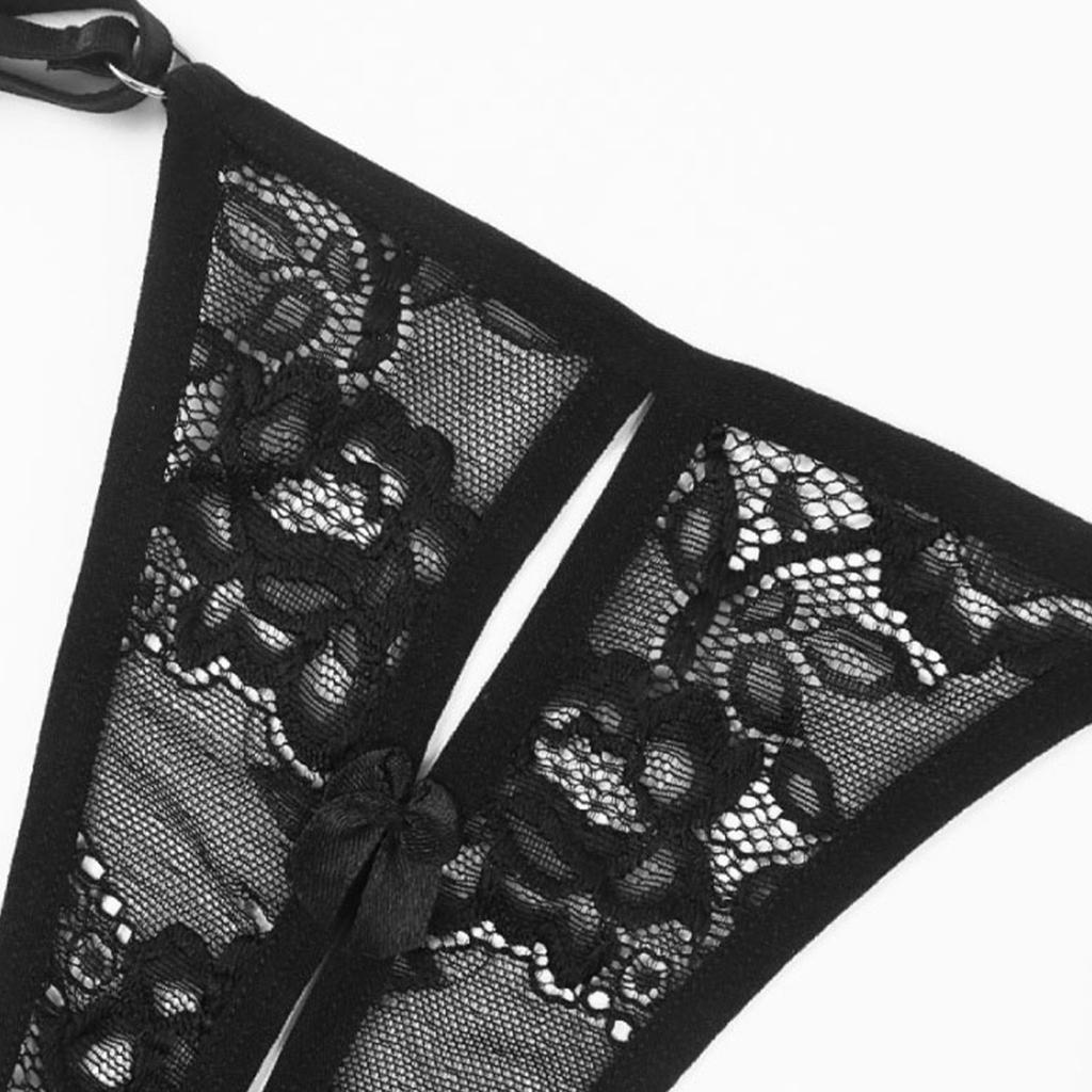 Women's Lace Thong See-through Straps Adjustable Sexy Women's Underwear