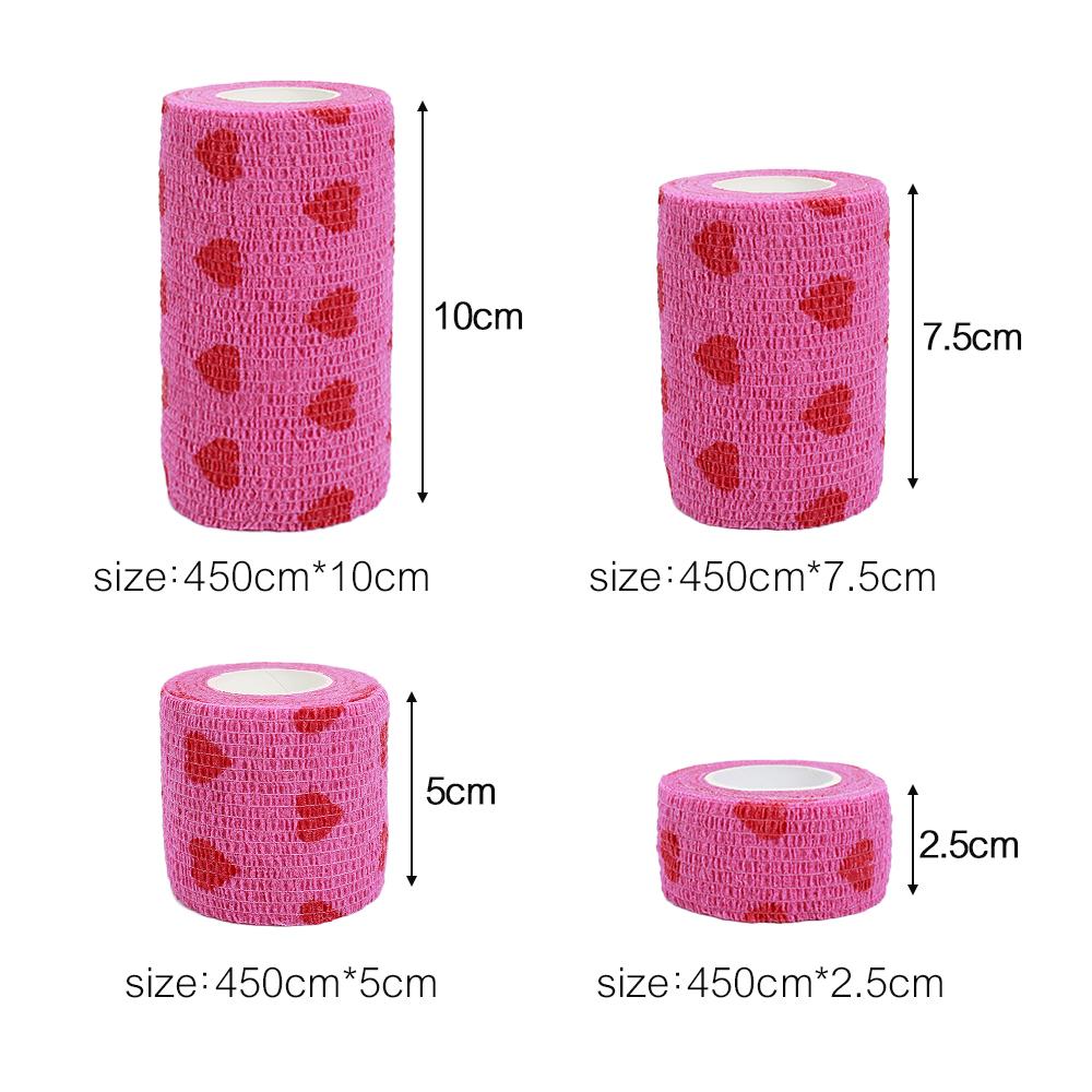 Samoprzylepny bandaż w kształcie serca