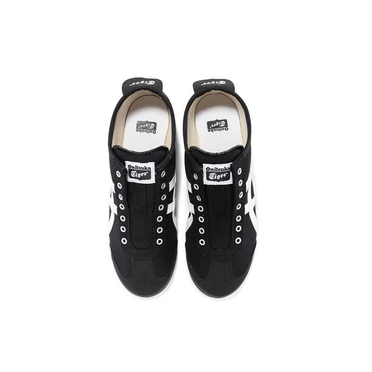 Onitsuka Tiger Mexico 66 Slip-On Black White Unisex Sneakers 1183A746-001
