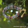 Natural Stone Indian Agate Bead Bracelet - Bohemian Retro Ethnic Style