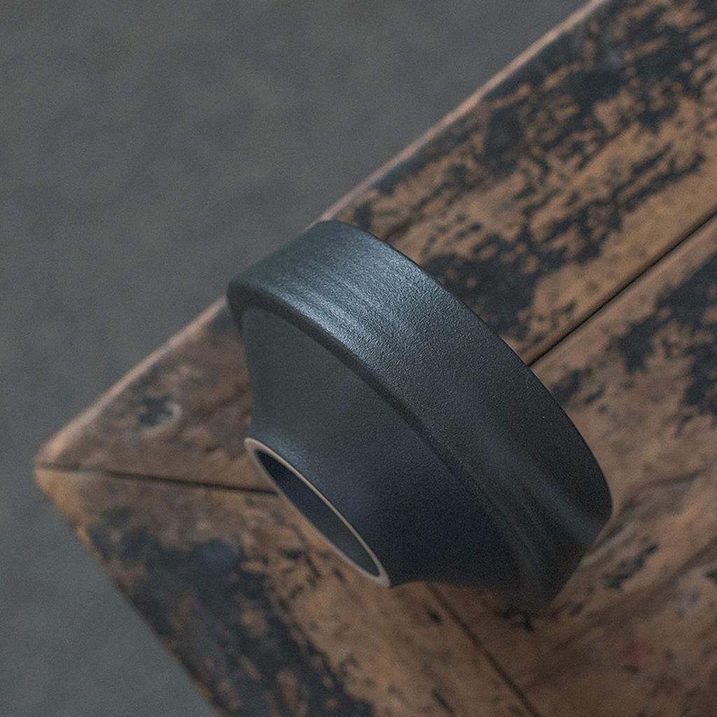 Nannlia 13cm Diameter Ceramic Incense Burner, Stylish, High-Quality, Japanese-Style Interior Decor for Buddhist Altars (Black)