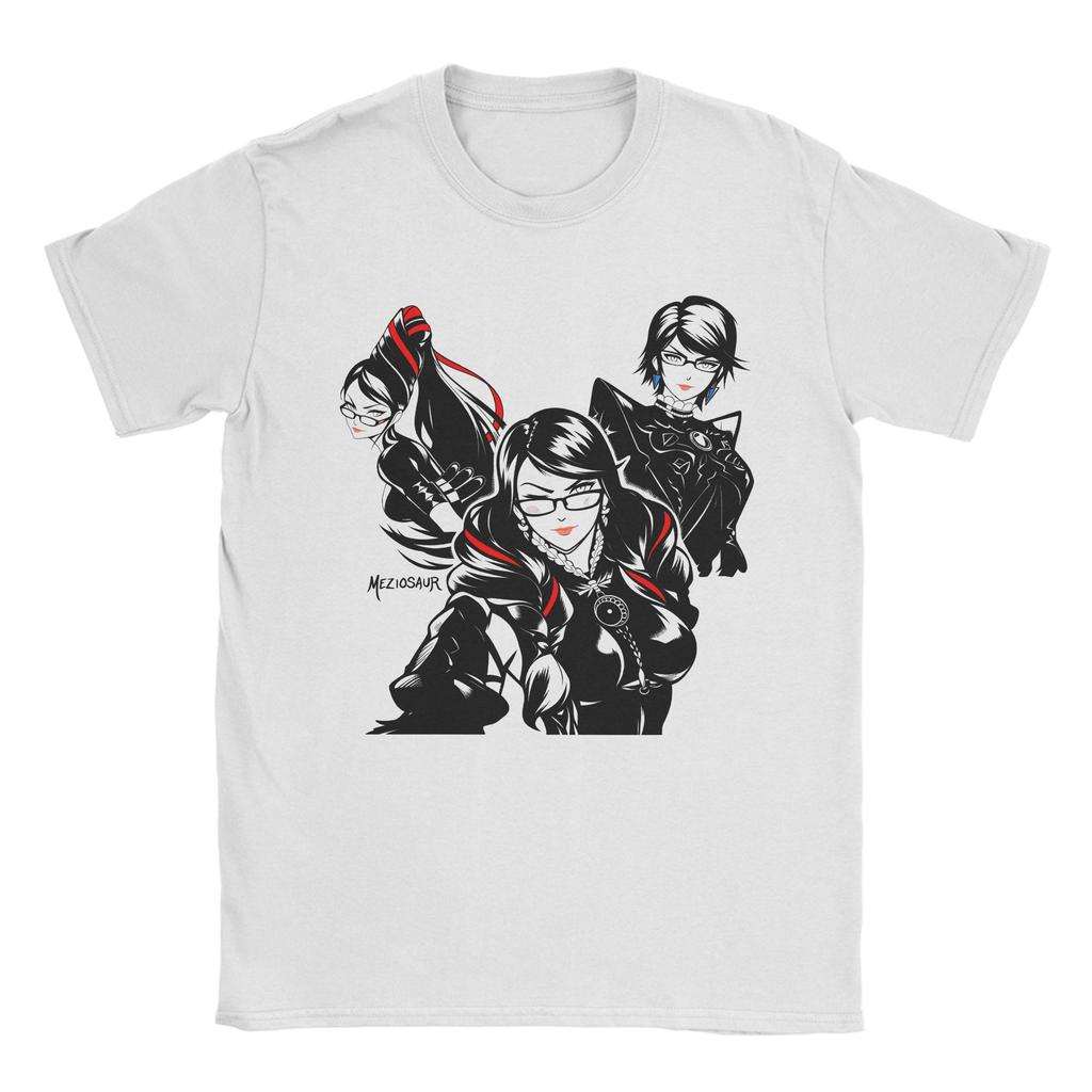 Unisex Bayonetta T Shirts Butterfly Cotton Tees Summer Streetwear ShortSleeve TShirt ONeck Hippie Casual Tshirt Large Size