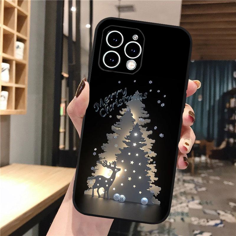 Christmas Tree Phone Case For iphone 17 Pro Max Air 16 15 14 13 Pro Max 15 16 Pro 15Plus
