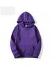 Europe Unisex Fleece Hoodie - Autumn/Winter Solid Color