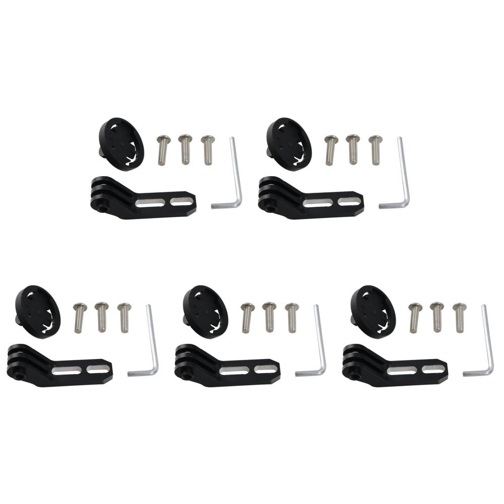 1/5PCS Bike Light Mount Aluminium Alloy Bike Headlight Bracket Bicycle Flashlight Holder Bike Light Lamp Clamp Accessories