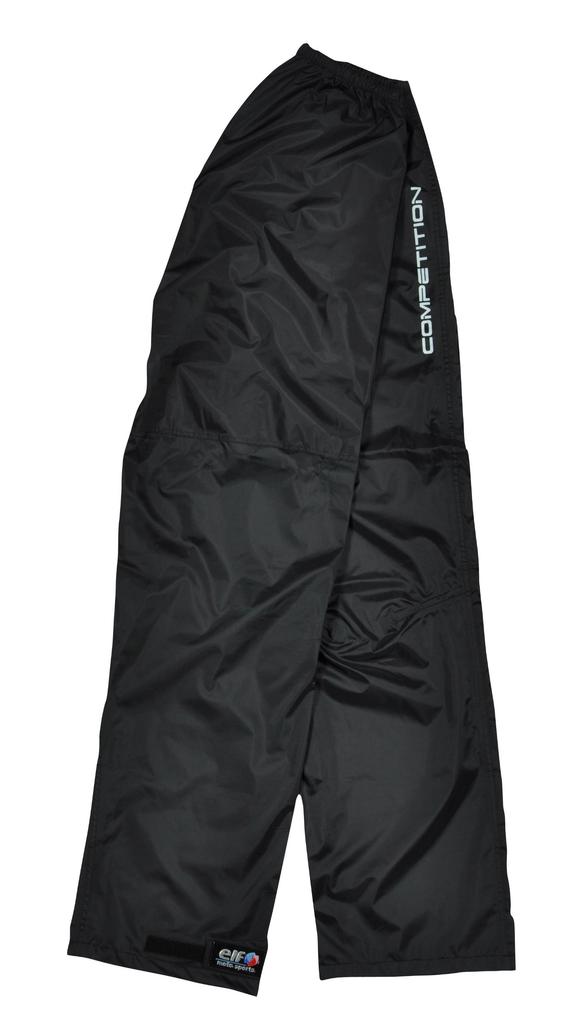 ELF Motorcycle Rain Suit, Separate, Black, Medium, ELR-3291