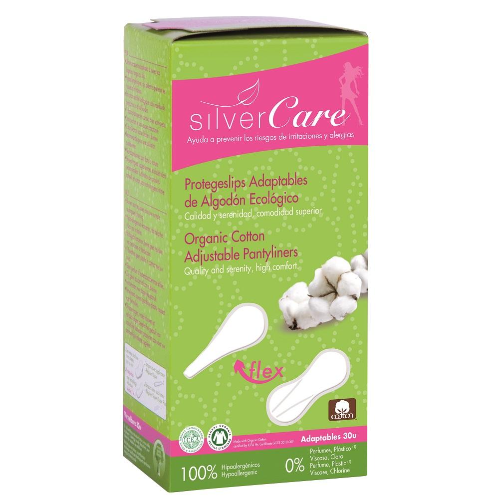 Protège-slips élastiques en coton biologique Masmi, 30 pièces