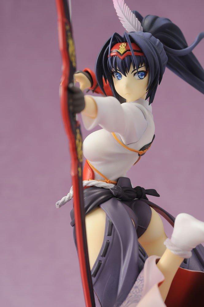 Hyakka Ryoran Uesugi Kagekatsu Standard Edition Scale Complete Figure In the April May 2015 Issues of Monthly Hobby Available Through Mail and At