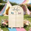 Gender Reveal Party Supplies Gender Reveal Game Kits,Gender Reveal Voting Poster Board with Sticker Gender Reveal Decors