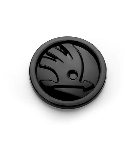 8/9/10cm Emblem Car Front Hood Badge Rear Trunk Sticker for Skoda Octavia Rapid Fabia S Logo A7 Superb KAMIQ Accessories