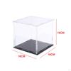 Acrylic Display Case Showcase Dustproof Holder Box for Doll Sculpture Jewellery Toy
