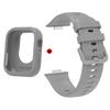 For Huawei Watch Fit 3 Strap Silicone Watchband and Watch Case Replacement Durable and Adjustable Wristband 2-in-1