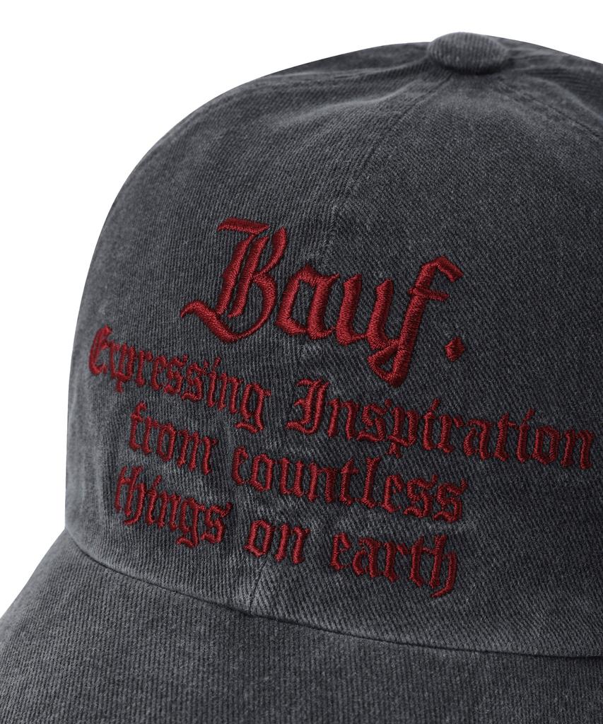 BAUF B Vintage Washed Ball Cap [Washed Charcoal]