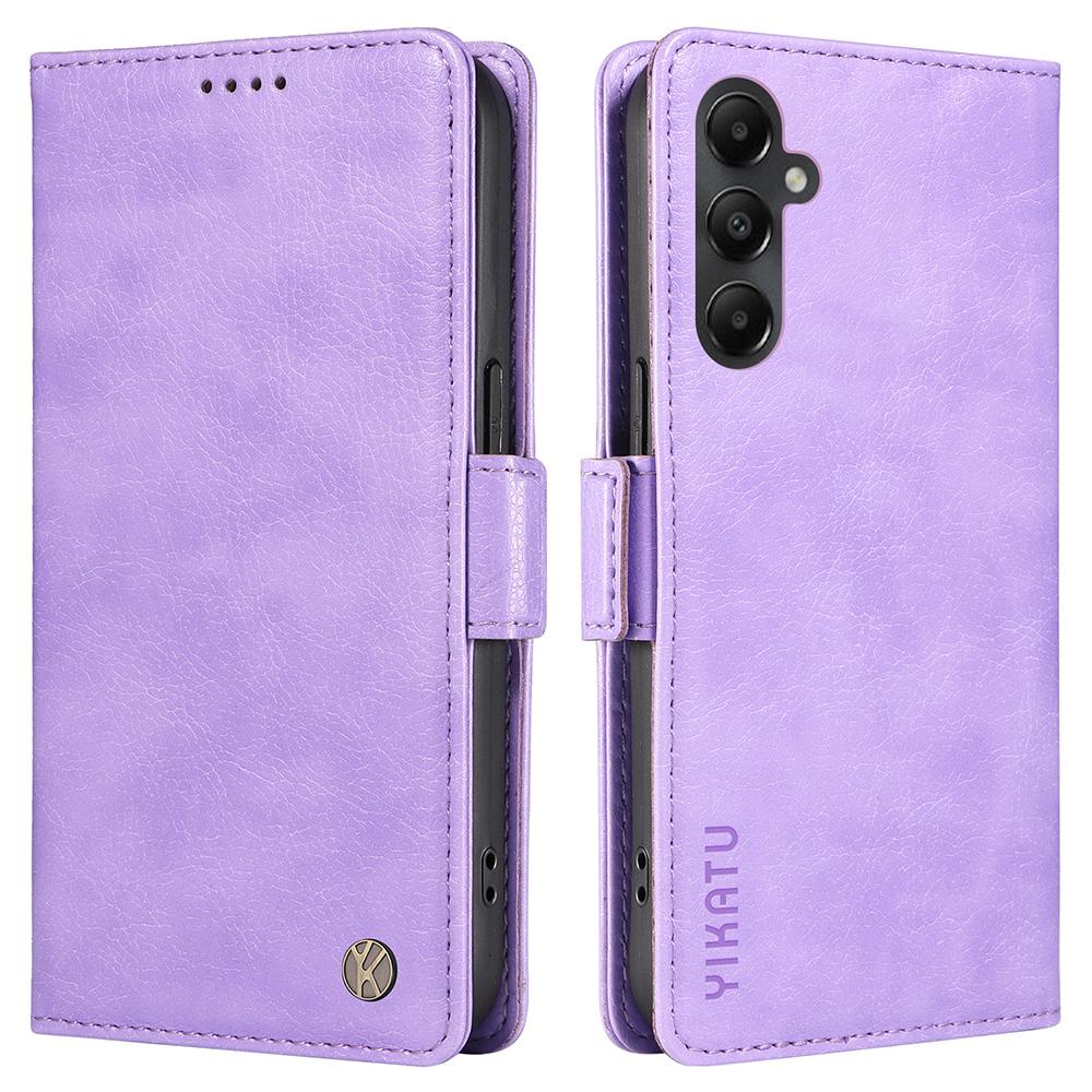 YIKATU YK-007 For Samsung Galaxy A24 4G (162.1 X 77.6 X 8.3mm) Case Wallet Leather Phone Cover