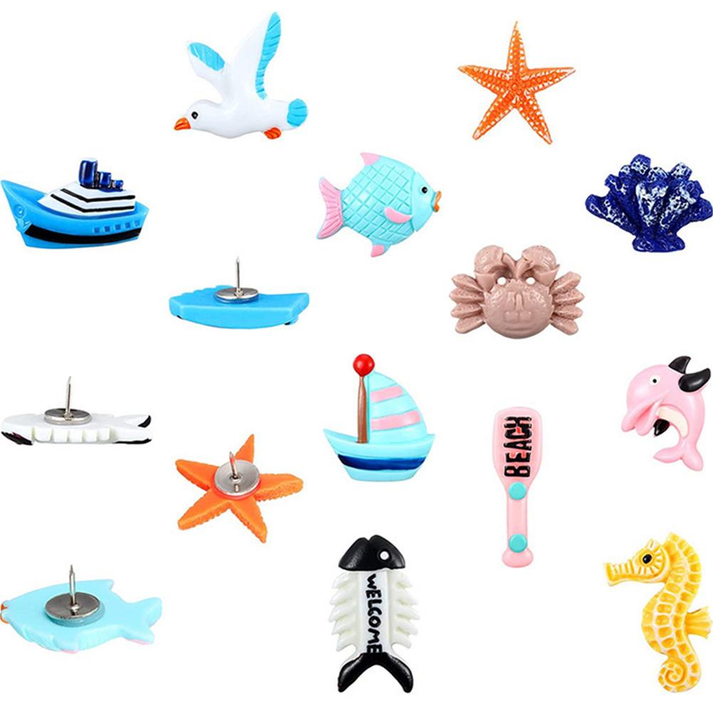 36Pcs Multi-Function Push Tacks Decorative Thumbtacks Pushpins for Cork Board Map Markers Photo Wall Office Home Use