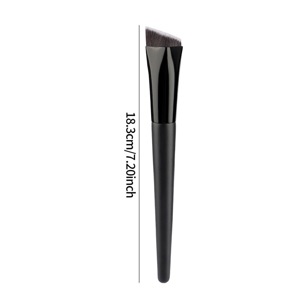 Single four-corner square foundation brush, square seamless ultra-thin soft makeup brush, professional beauty tool