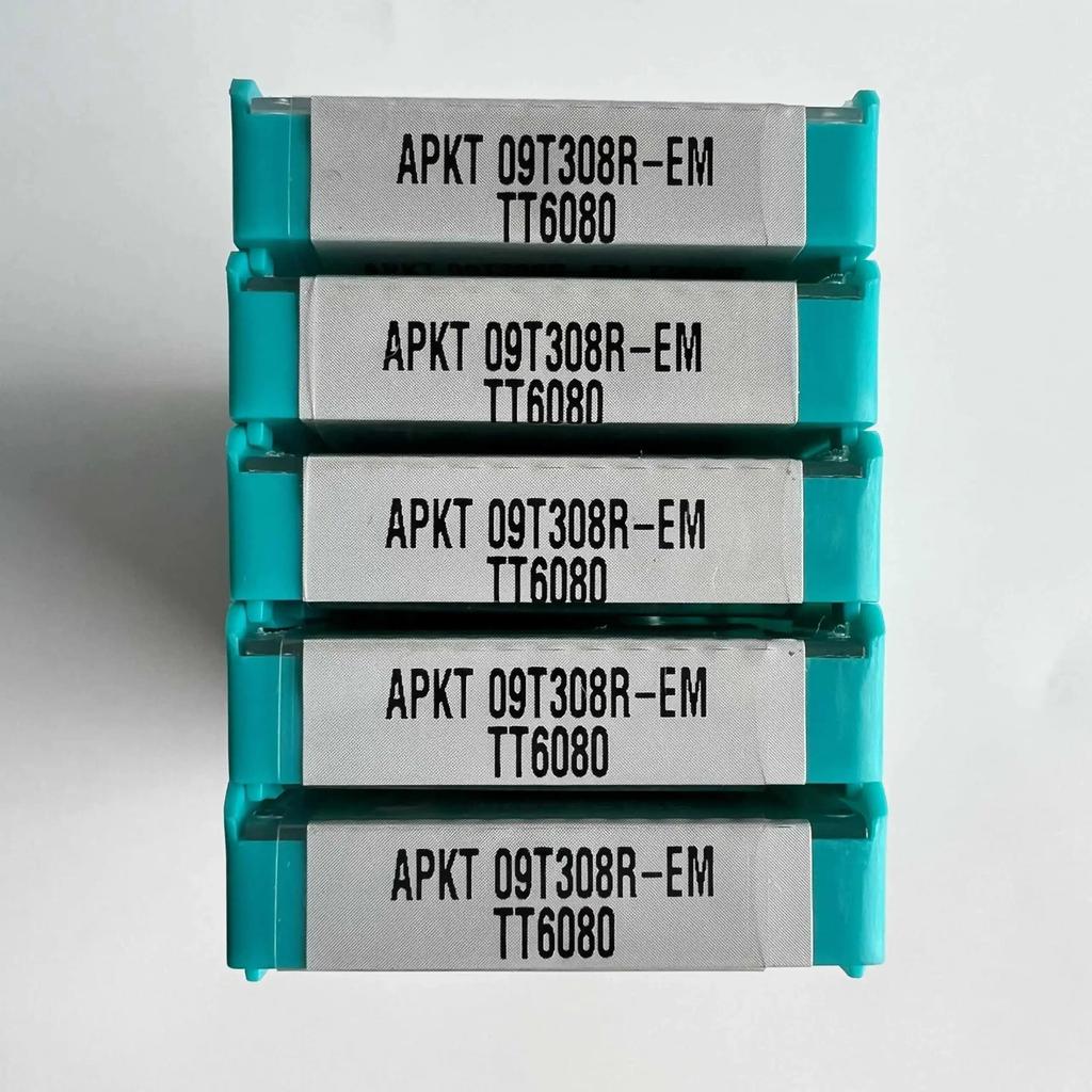 TaeguTec / APKT09T308R-EM TT6080 /Original Genuine CNC Alloy Blade 10 PCS