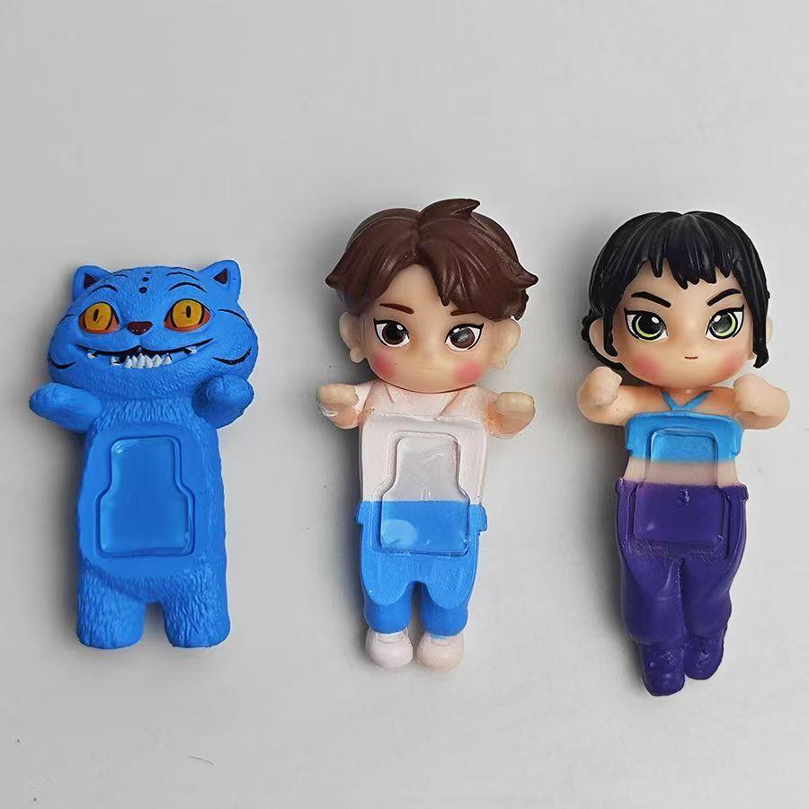 Sale Angel Blind Box Kpop Demon Hunters Anime Mini Figures Car Phone Ornaments Dolls Fans Toy for Children Birthday Gifts