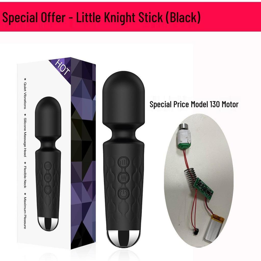 Mehrfrequenz-Erdbeben-Ritter-Vibrator für Frauen - Starker Massage-AV-Stick Erwachsenen-Sexspielzeug