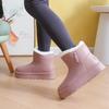 Winter Waterproof Women's Snow Boots Round Toe Platform Ladies Shoes Plush Padded Footwear