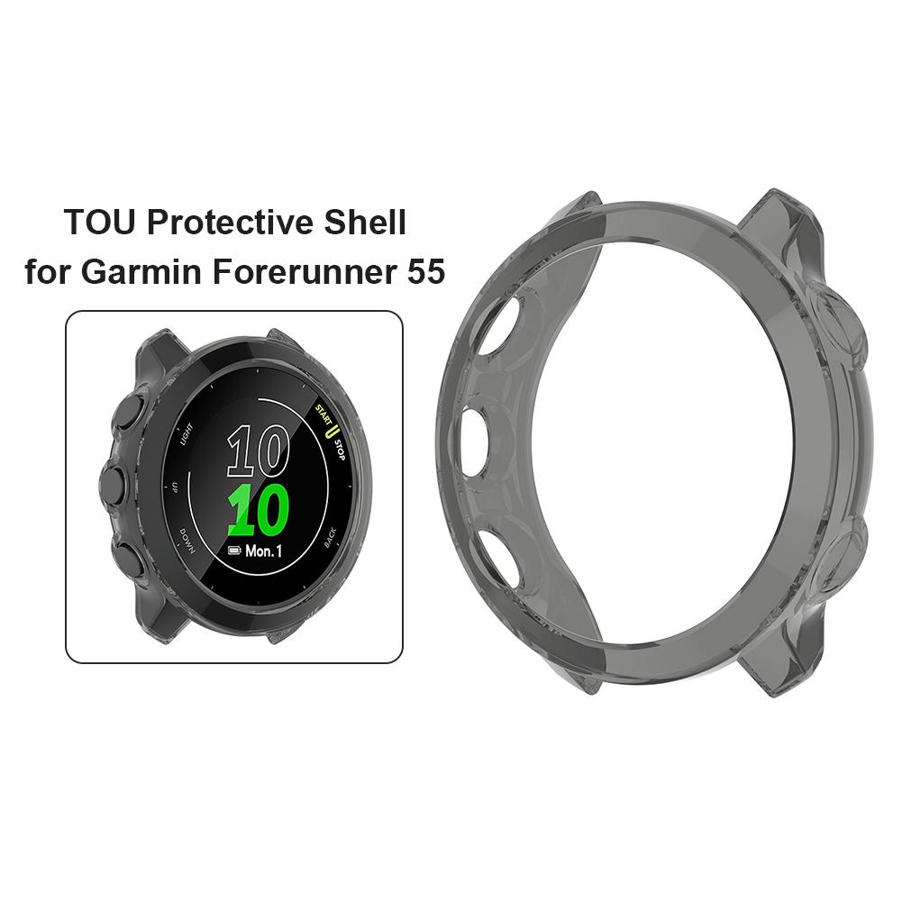 TPU Protective Case for Garmin Forerunner 55/158 Watch Cover Smartwatch Shell