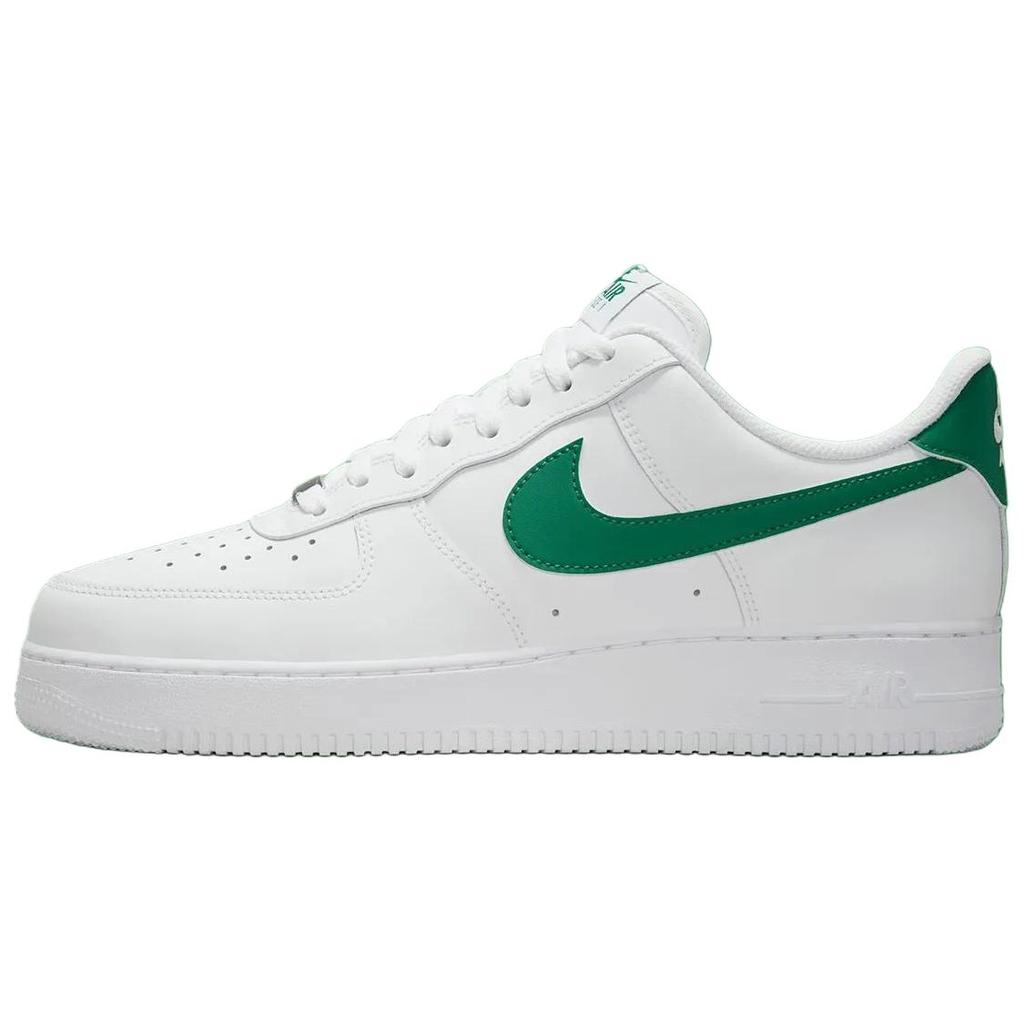 New Nike Air Force 1 Anti Slip Wear Resistant Low Top Skateboard Shoes Men's White Green FJ4146-121