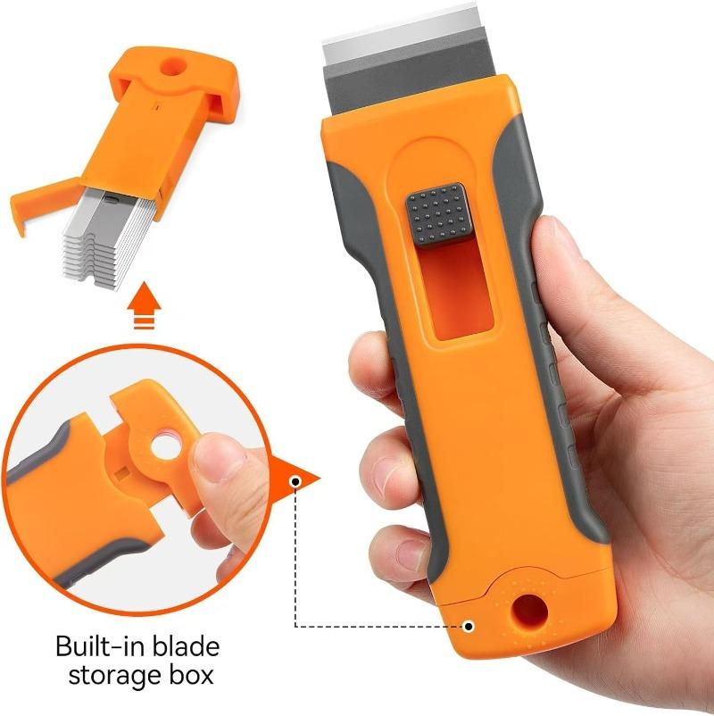 Multi functional telescopic rubber scraper, specialized cleaning tool for household wall tiles, stubborn stains, scraper