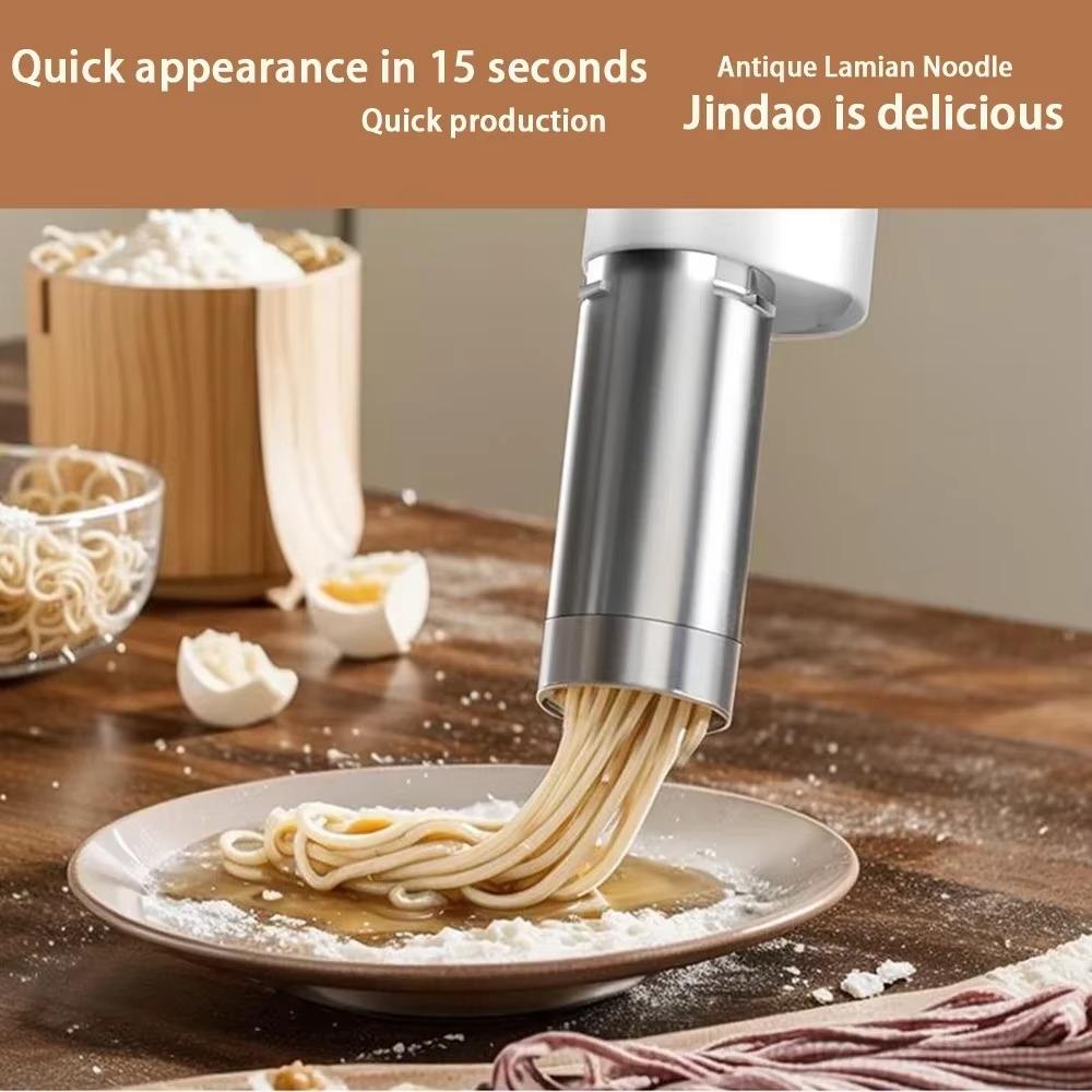 USB Rechargeable Electric Pasta Noodle Makerr Fully Automatic Noodle Squeezing Machine  Dough