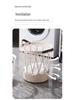 Movable Laundry Basket for Dirty Clothes - Household Bathroom Hamper