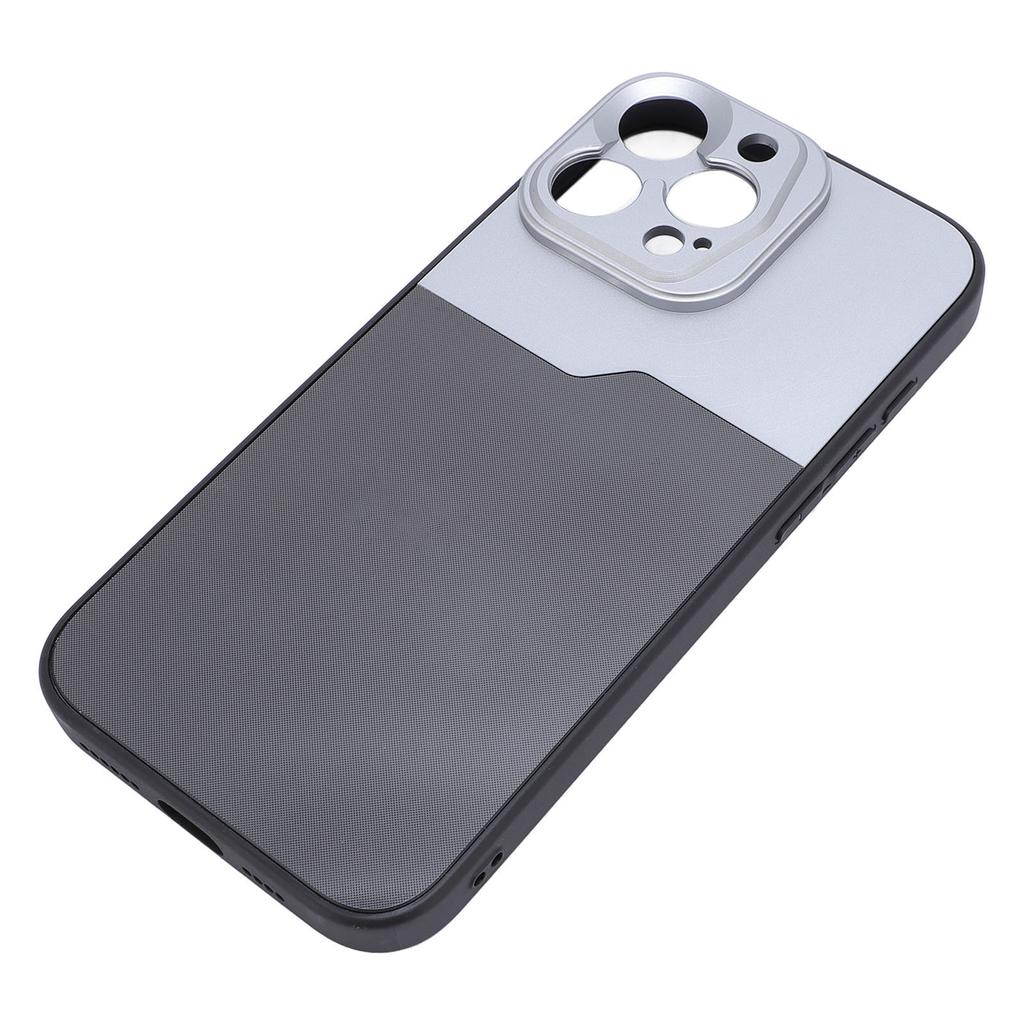 17MM Thread Phone Case for 16 Pro Max Aluminum PC TPU Phone Protective Case with 17mm Lens Mount for Macro Telephoto