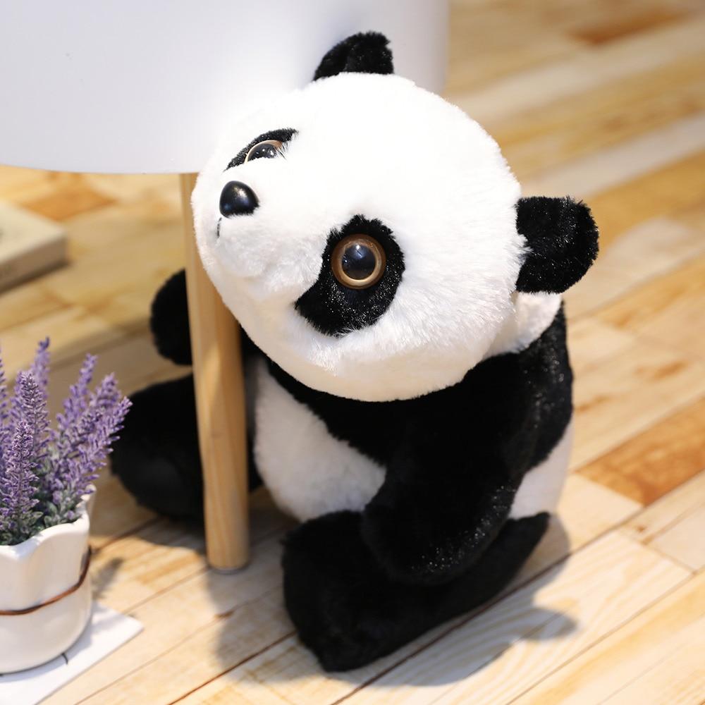 Cute Baby Panda Plush Toys Stuffed Animal Doll Cartoon Soft Pillow Cushion Kawaii Dolls Girls Lover Birthday Gifts