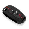 For  A4 B7 A6 C5 C6 A1 A3 8P TT Q3 Q2 Q7 TTS R8 S3 S6 RS3 RS6 Accessories Silicone Car Key Caps Case Cover Fob Keychain